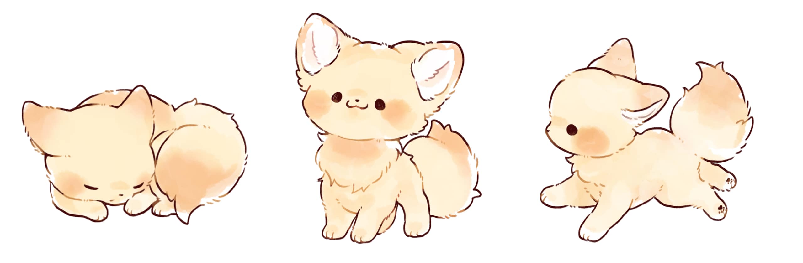 【ねこさん】イラストオーダー 猫さん イラストオーダー
