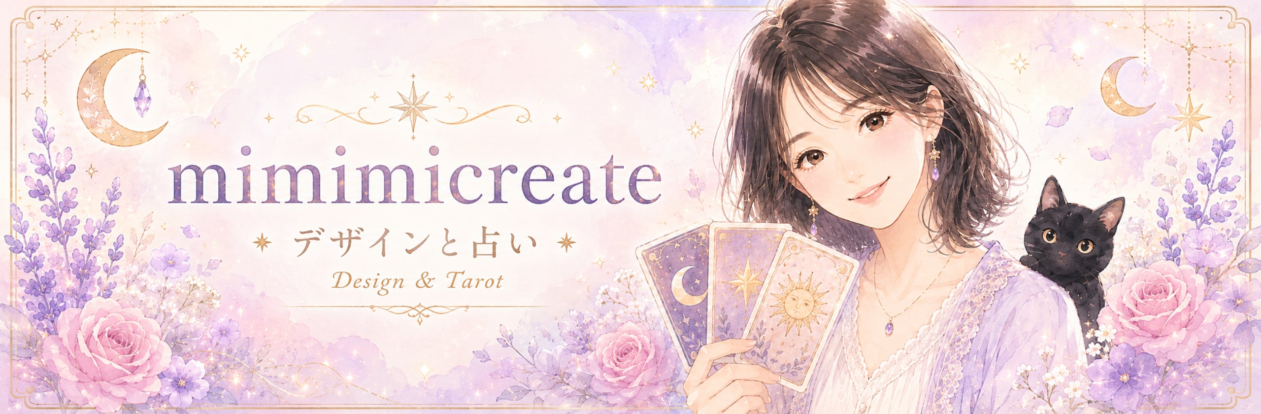 mimimicreate|デザイン×占いのカバー画像