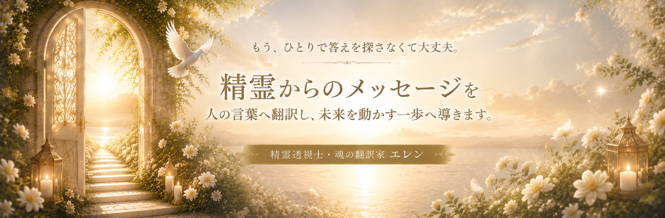 魂の翻訳家|精霊透視士エレンのカバー画像