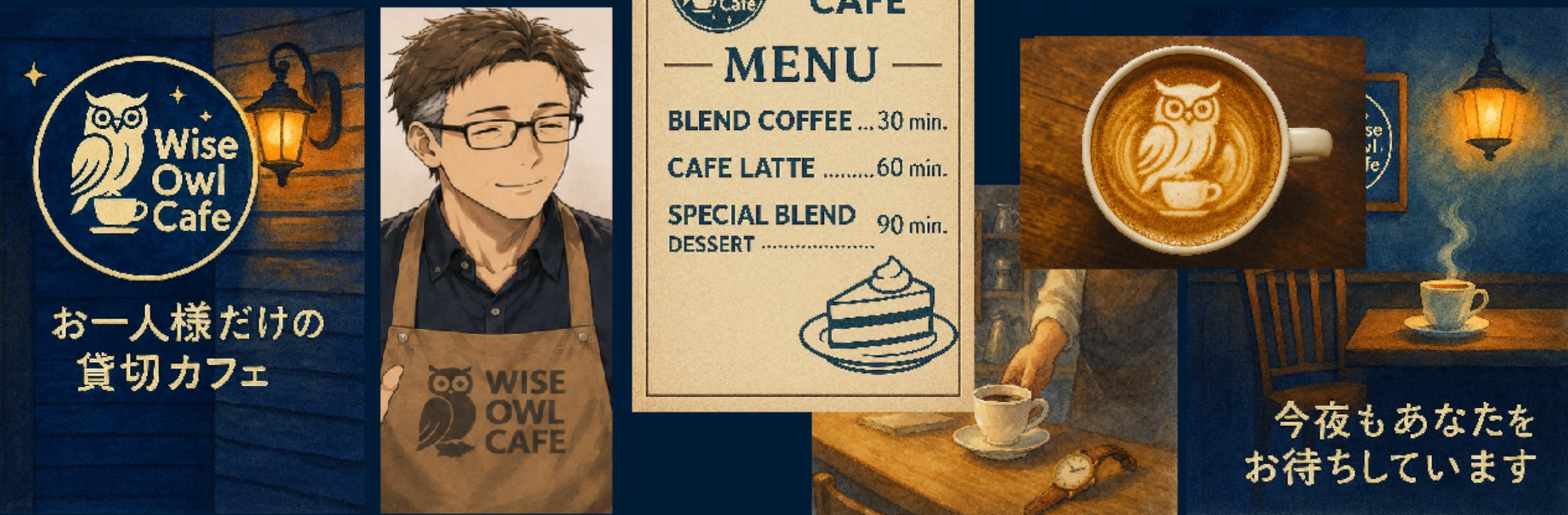 Wise Owl Cafeのカバー画像