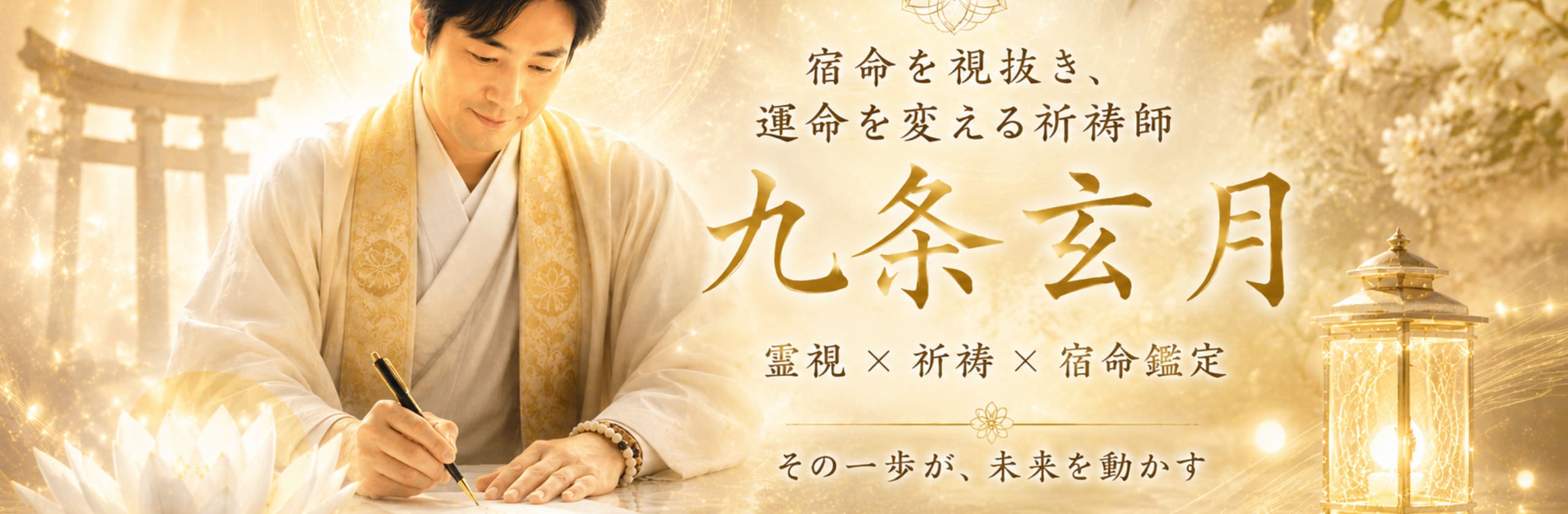 九条玄月 宿命を視抜く祈祷師のカバー画像