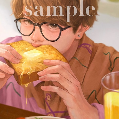 朝食のワンシーン