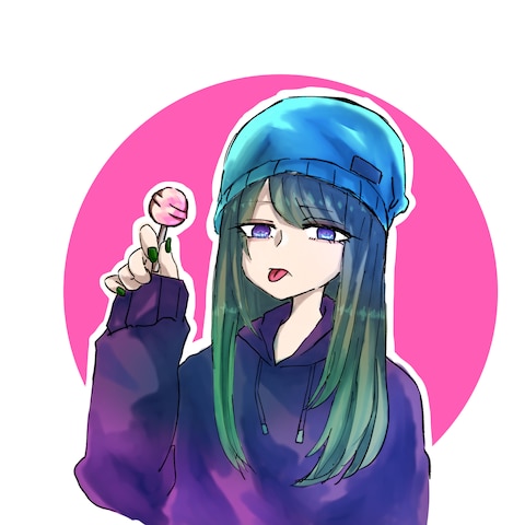 知人のアイコンイラスト作成