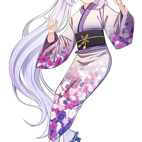 キャラクター立ち絵イラスト