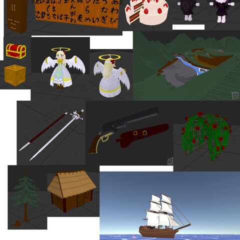 非版権オリジナル製作物の一部