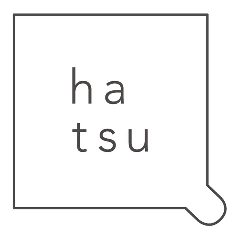「hatsu」のロゴ