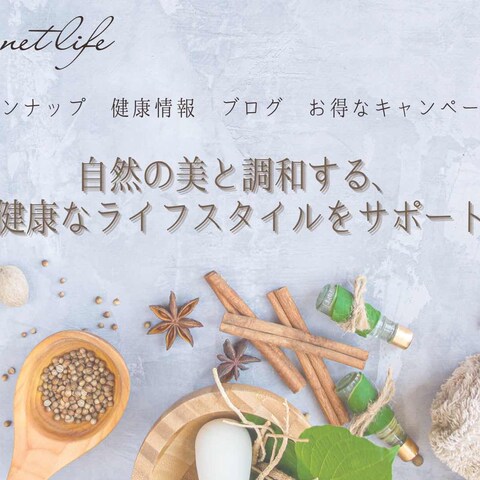 WebサイトTOP画面