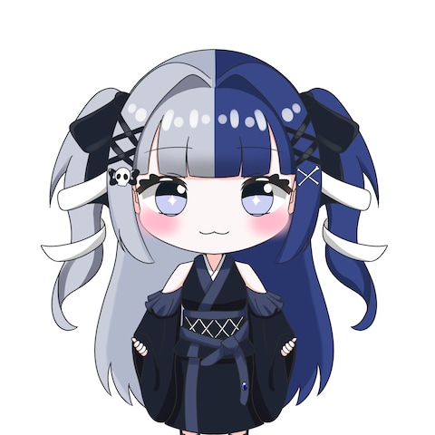 Live2D用ミニキャライラスト