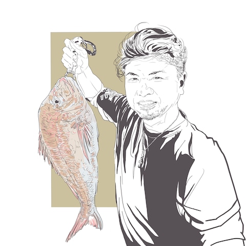 釣り名人のご友人