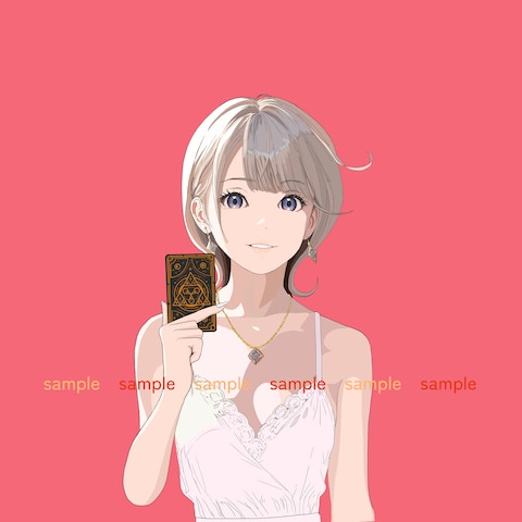 タロットさん(占い系アカウント用アイコン)