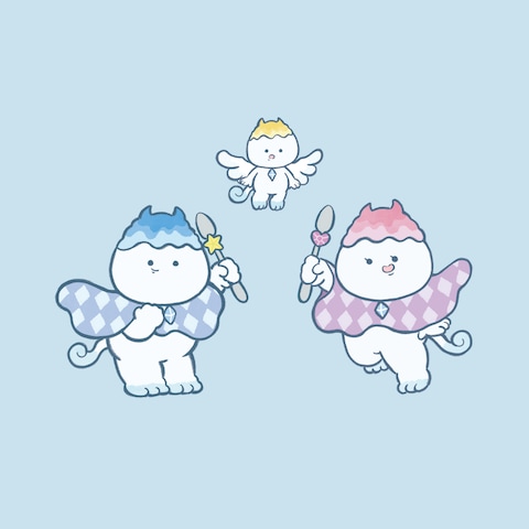 かき氷専門店様のキャラクターイラストを作成