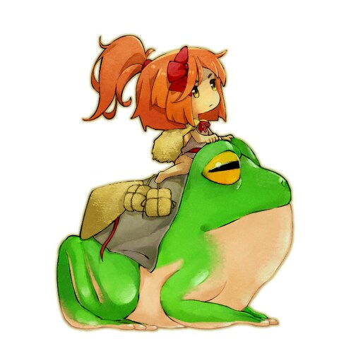 カエルと暮らす部族(別バージョン)