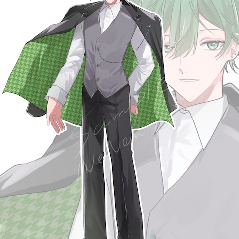 オリジナルキャラクター立ち絵(男の子)
