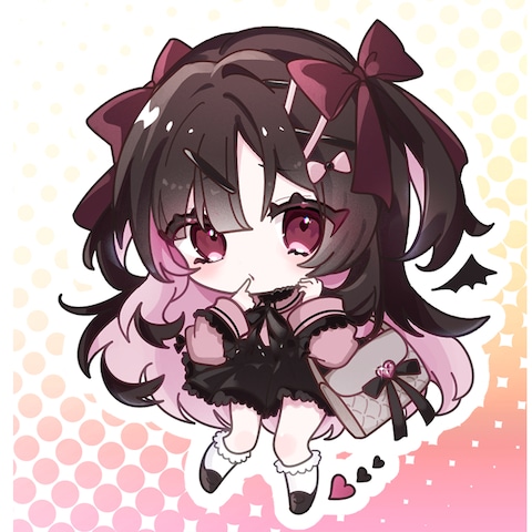 ちびキャラの女の子イラスト