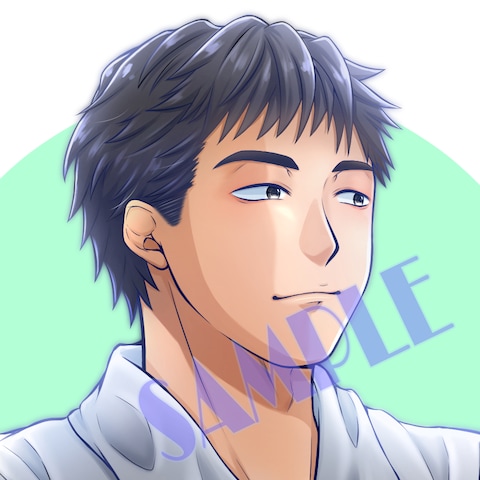 【似顔絵風】アイコン