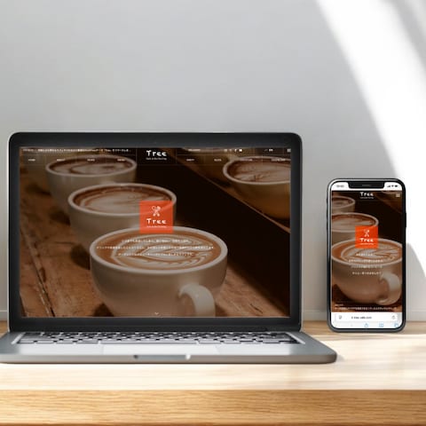 カフェのホームページ制作