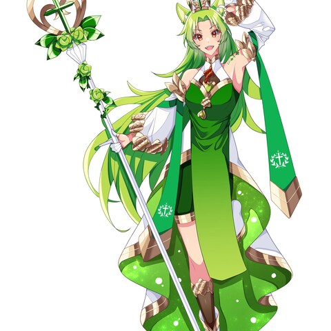 ファンタジー世界の猫耳教皇ちゃん