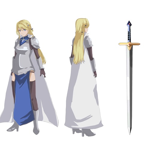 オリジナルキャラ立ち絵