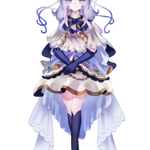 IRIAMライバー｢テァプリヒ・モーント｣様　立ち絵
