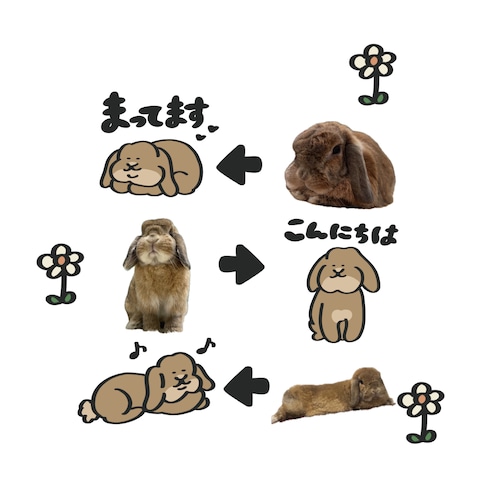 ペットのLINEスタンプ