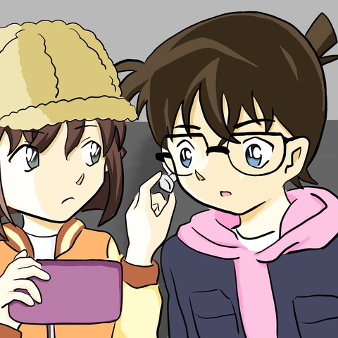 コナンと灰原
