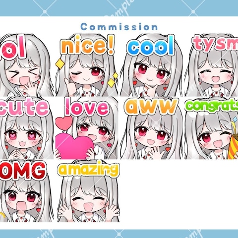 スタンプ10コ 