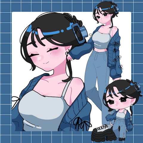販売用立ち絵