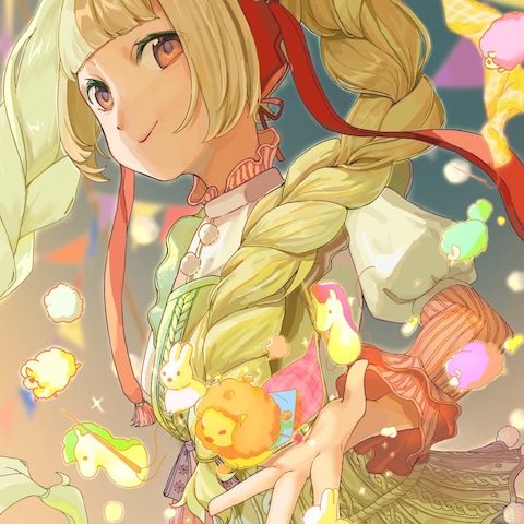 オリジナル　一枚絵