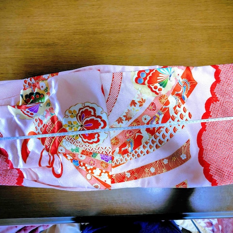 七五三用お着物の仕立て直し