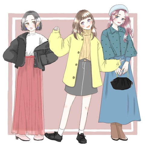 インスタ用イラスト