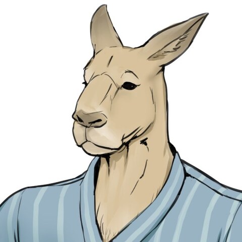 カンガルー男