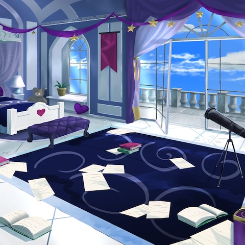 お姫様の部屋
