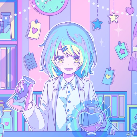 ボカロ曲のMV一枚絵