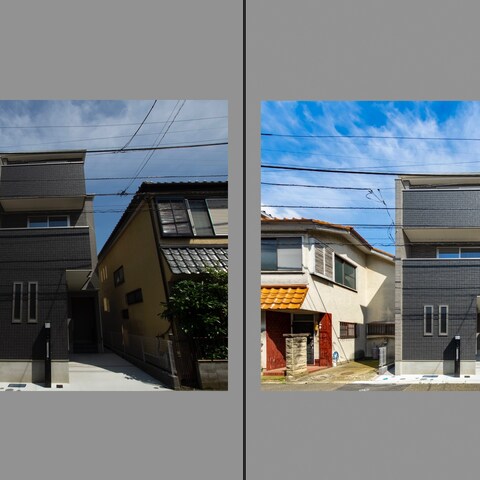 不動産写真の撮影編集