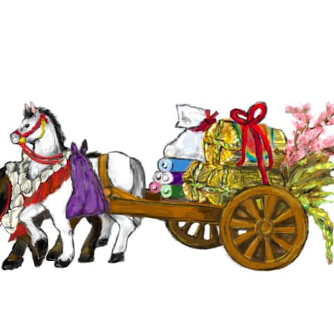 絵馬イラスト作成