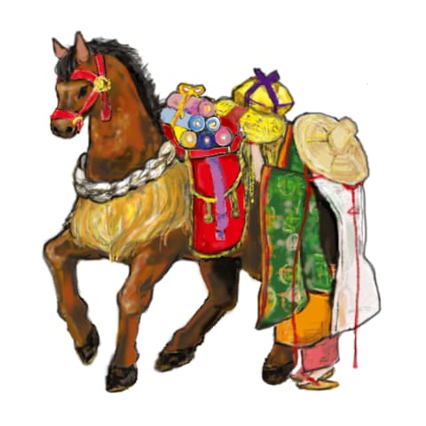 絵馬イラスト作成