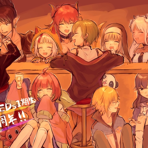 にじさんじ　元SEEDs一期生2周年記念ファンアート