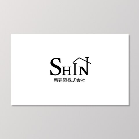 建築会社のロゴデザイン