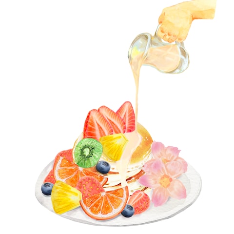 イトーヨーカドー様　食品イラスト