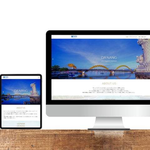 ベトナムでジャンケット事業を行う事業者様のサイトを制作