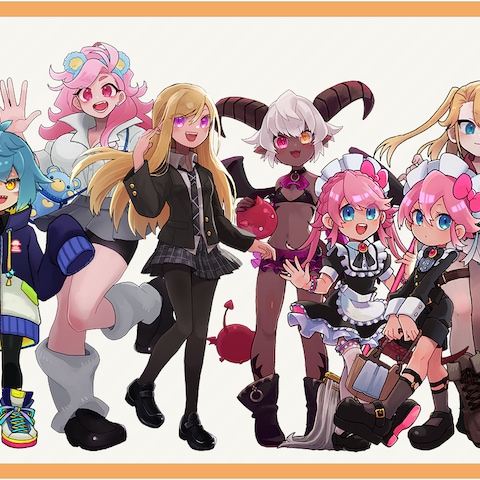 立ち絵イラスト