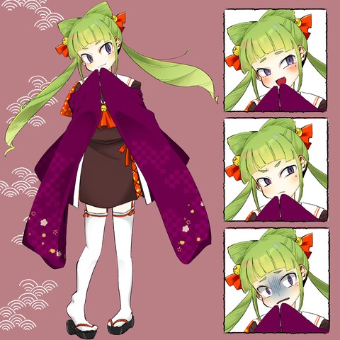 TRPG用立ち絵＋表情差分