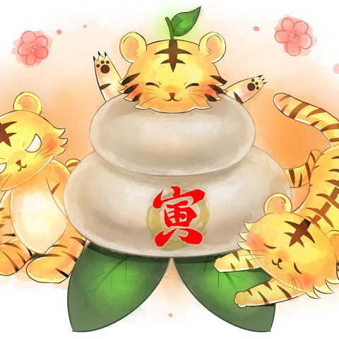 年賀状イラスト制作