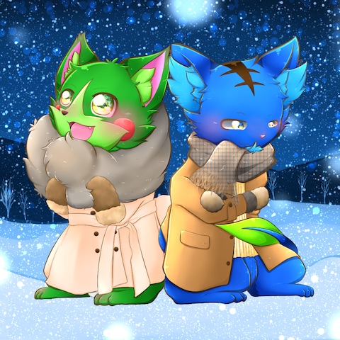 ぬめゲコらいふ様 歌ってみたMV用イラスト
