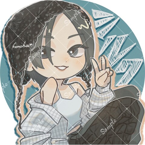 SNS似顔絵アイコン制作