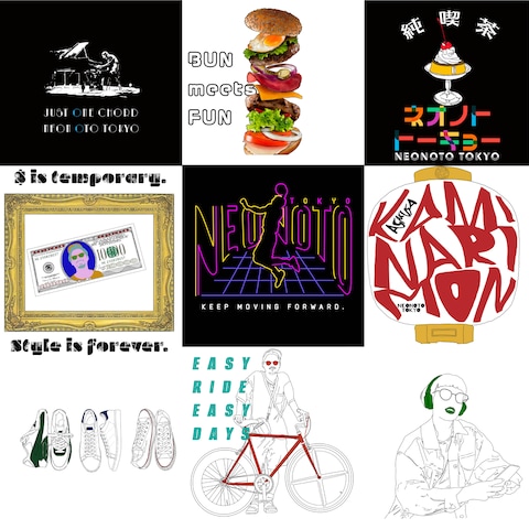 NEONOTO TOKYO｜オリジナルTシャツデザイン