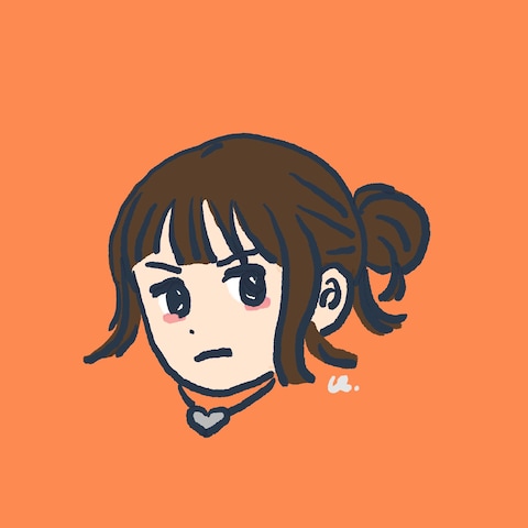 友人の似顔絵