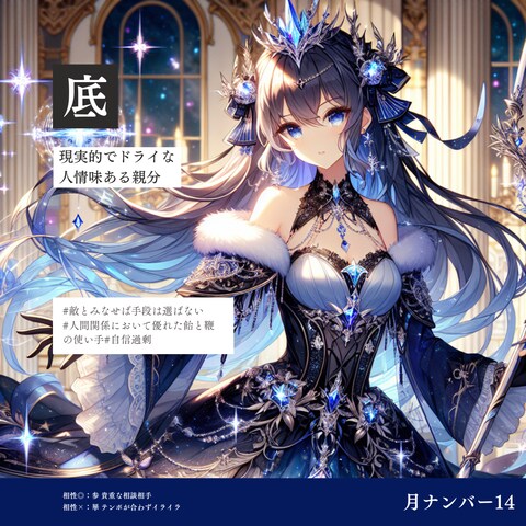 月ナンバー14