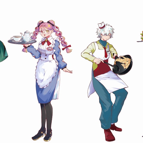キャラクター立ち絵①