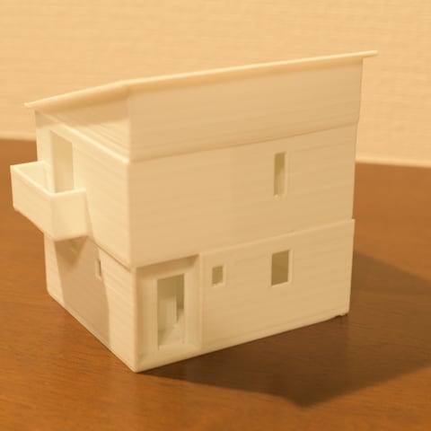 住宅模型2-全体像-